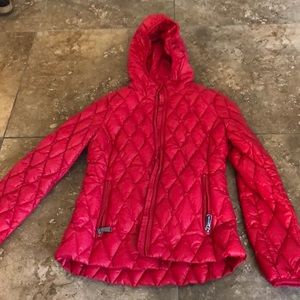michael kors kids red jacket